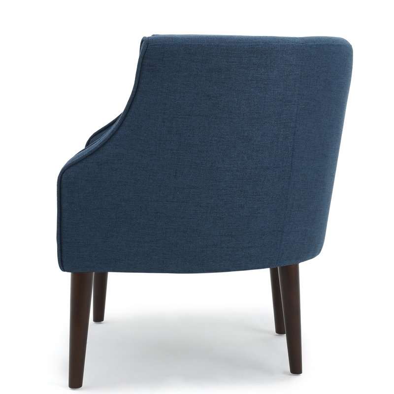 Stian Barrel Chair / Navy Blue - Image 1