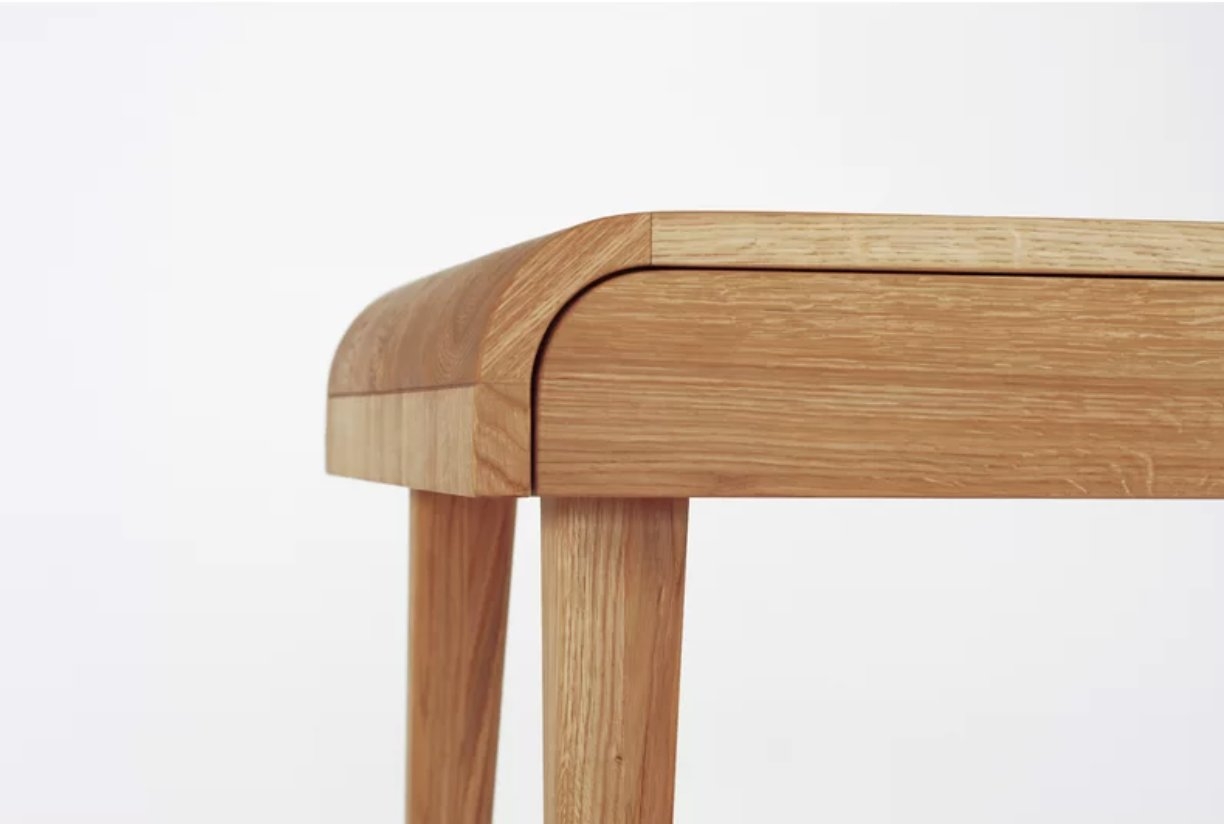 Hessler Solid Wood Desk - Image 2
