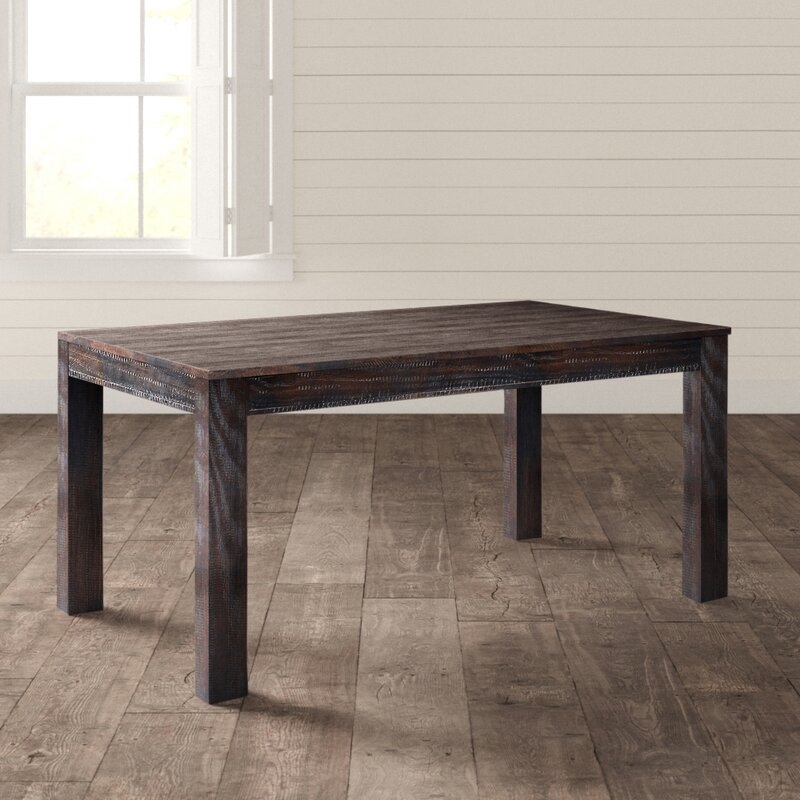 Montauk 29.5"H Solid Pine Wood Dining Table - Image 0