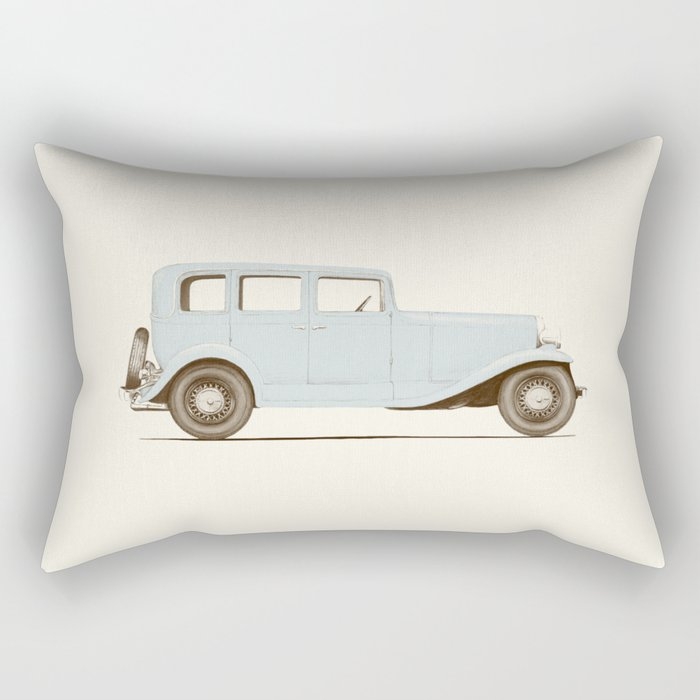 Car of the 1930's Rectangular Pillow - Image 0