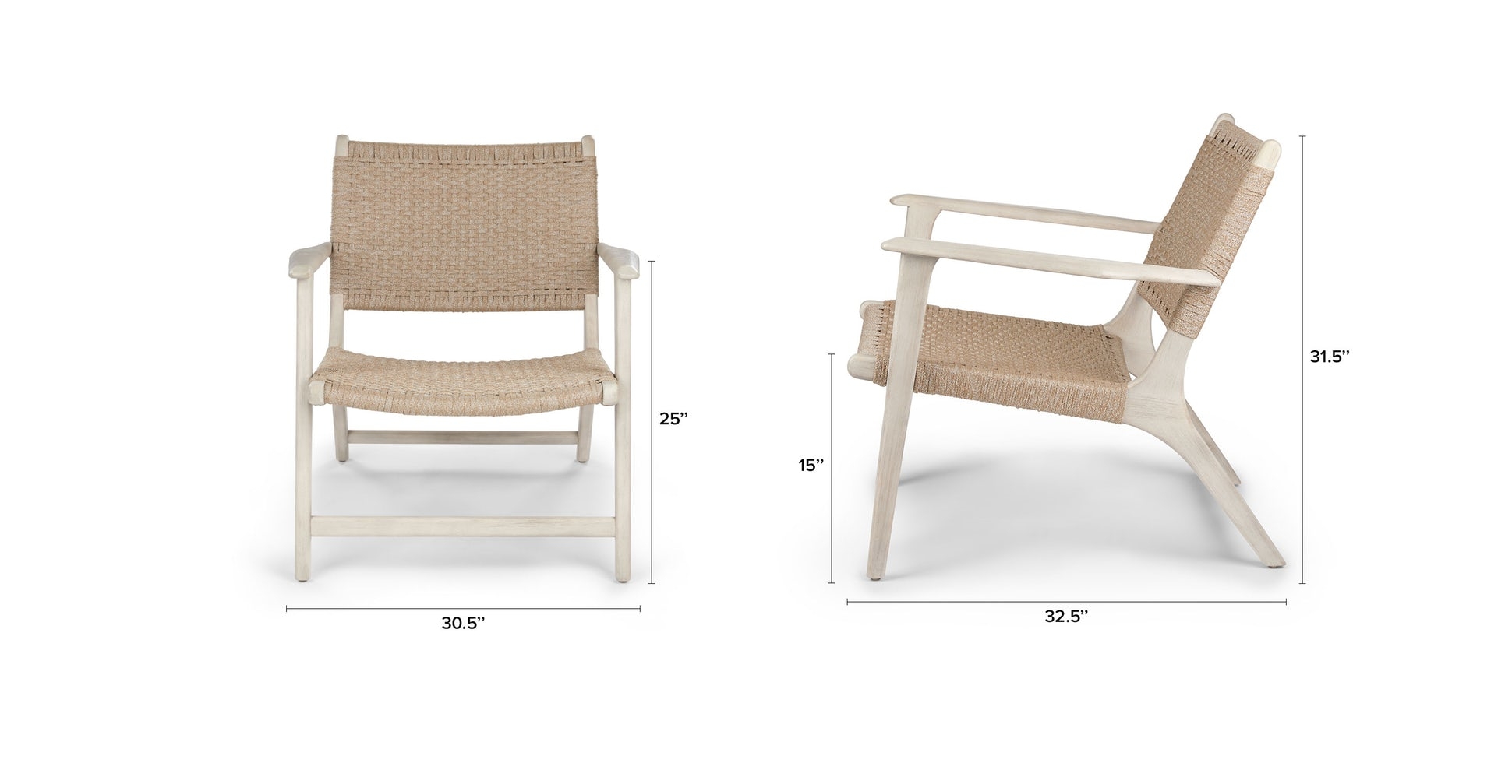Reni Brushed Taupe Lounge Chair - Image 5