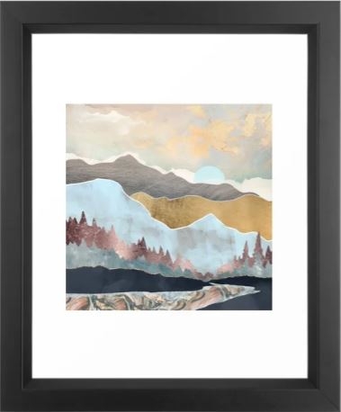 Winter Light Framed Art Print by SpaceFrogDesigns - Image 0