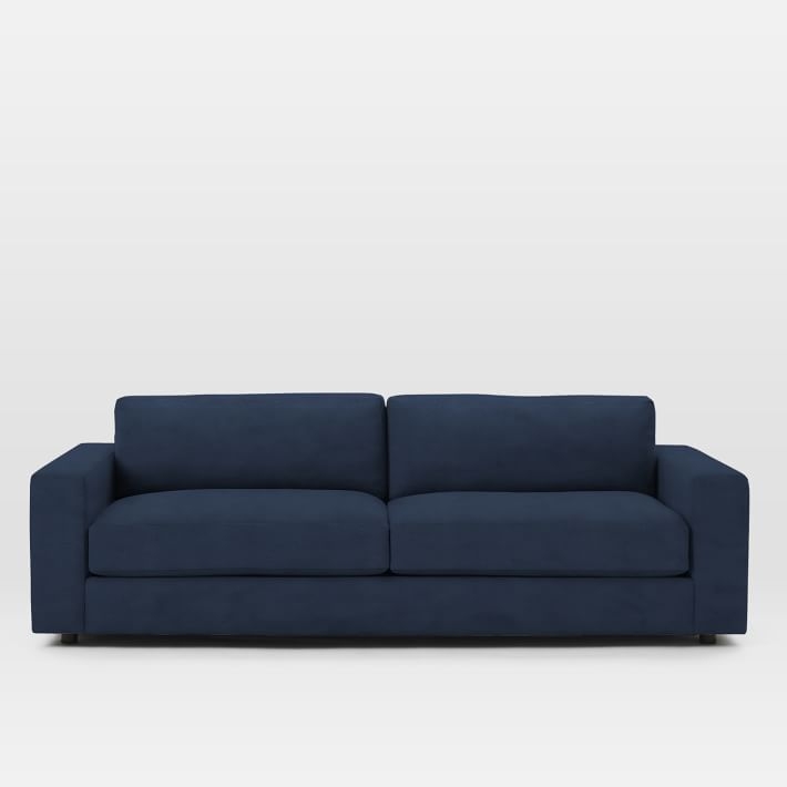 Urban Sofa, Performance velvet - Ink Blue - 93.5 long - Standard depth - Image 0