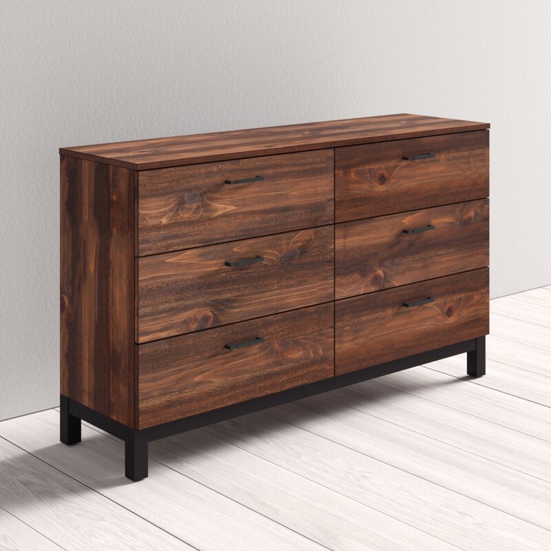 Wilma 6 Drawer Double Dresser - Image 4