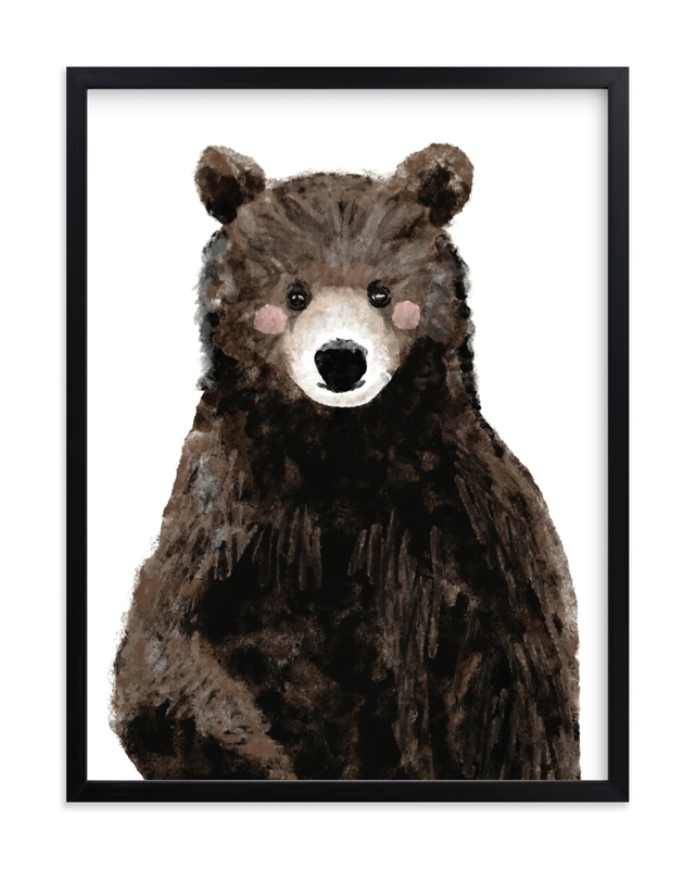 Baby Animal Bear - 16 x 20" - Image 0
