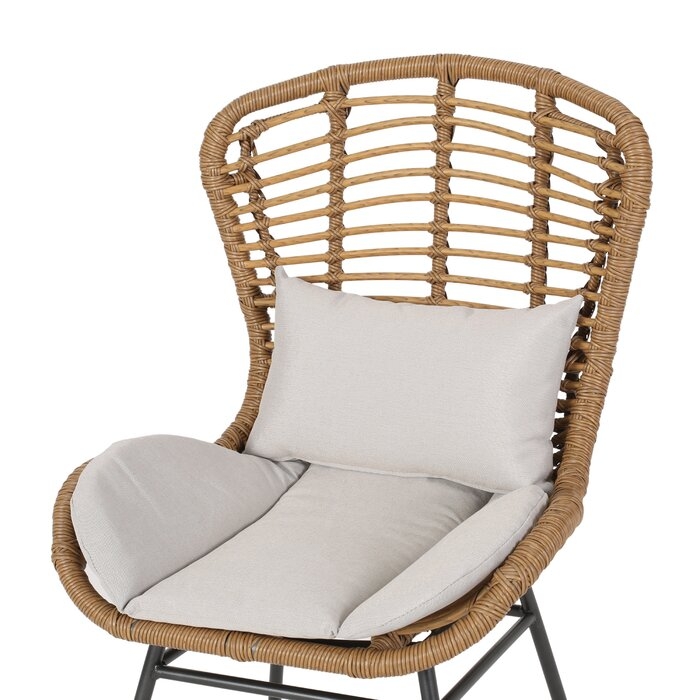 Kidsgrove Patio Chair with Cushions (Set of 2) - Image 3