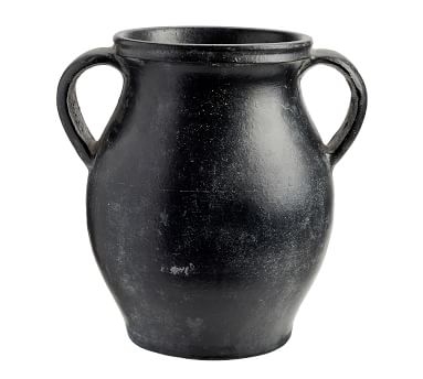 Joshua Vase, Black - Medium - 11.75"H - Image 3