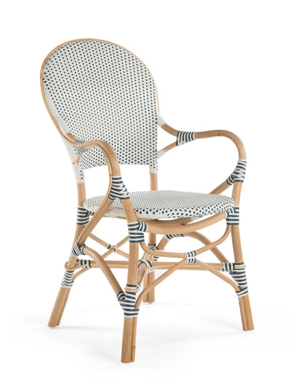 Tawanna Rattan Arm Chair (Set of 2) - Image 2