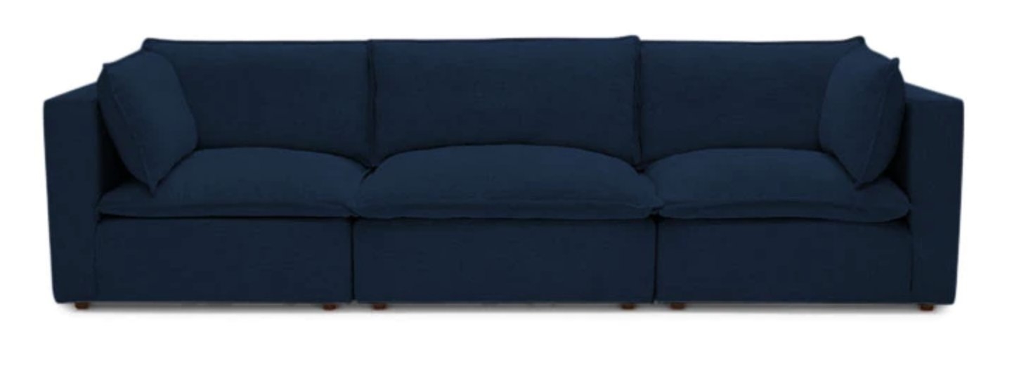 Haine Modular Sofa - Royale Cobalt - Image 0