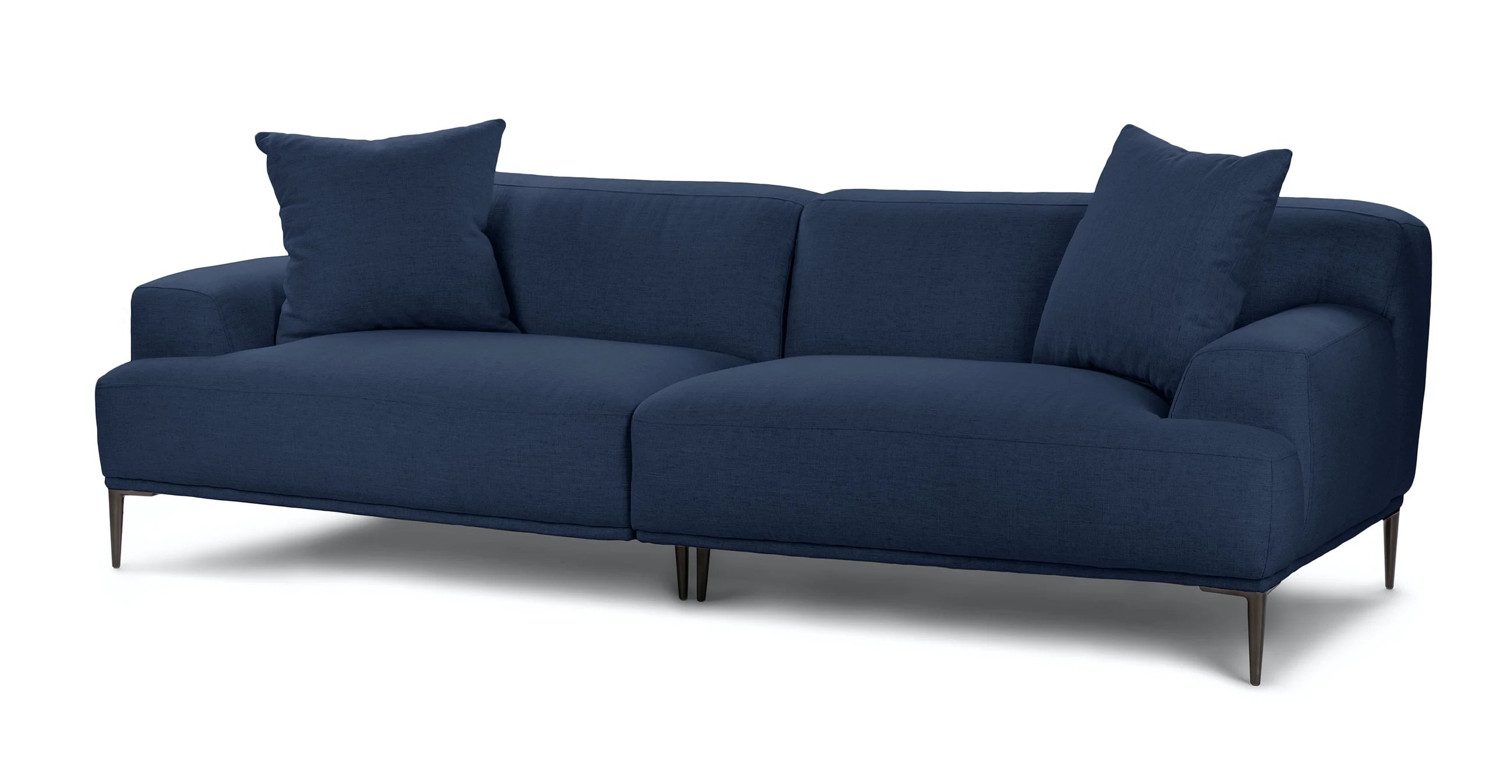 Abisko 91" Sofa - Aurora Blue - Image 1