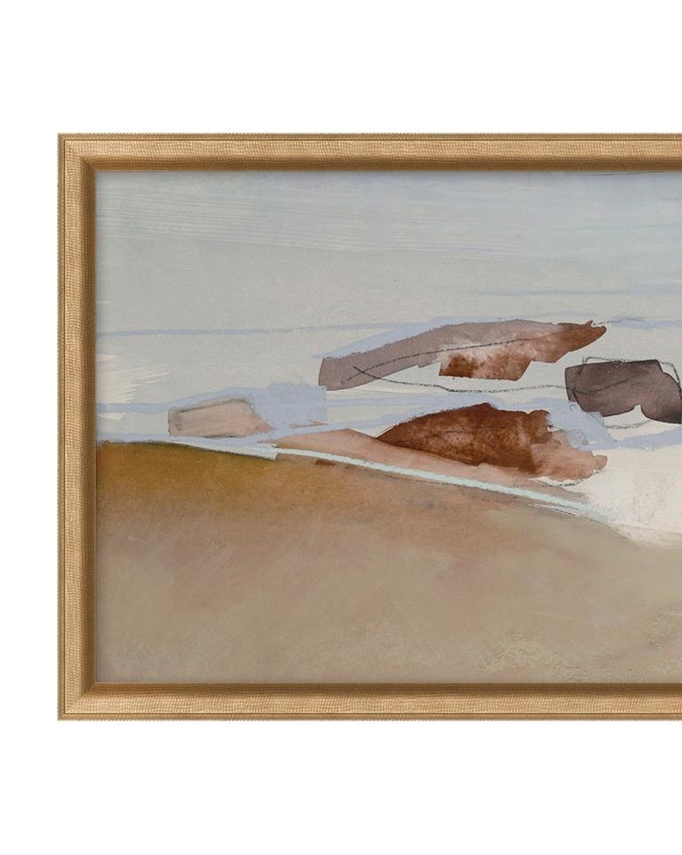 BEACH ABSTRACT Framed Art - Small - Image 1
