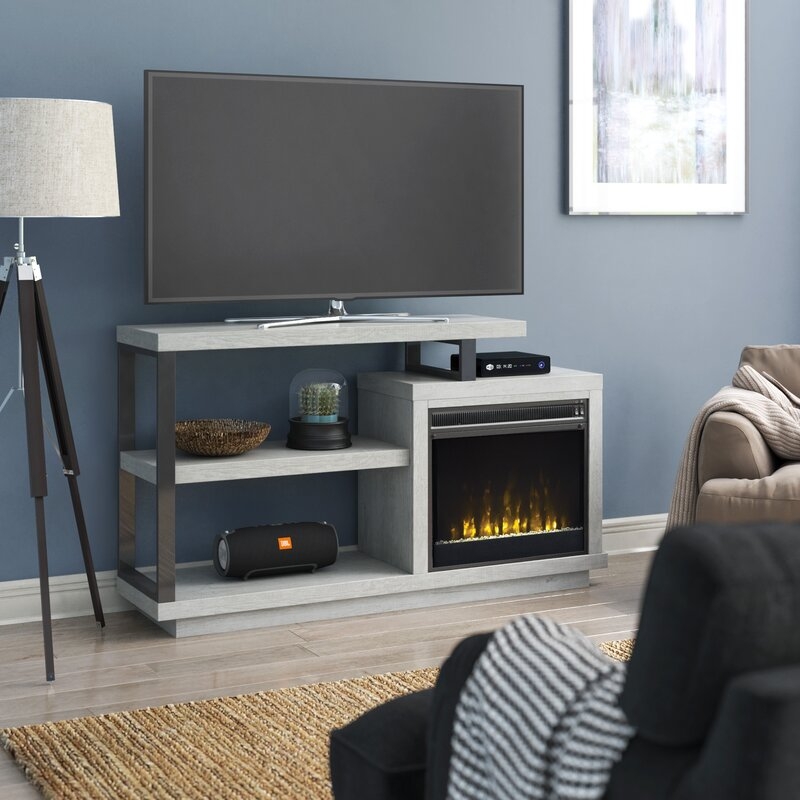 Garrow TV Stand for TVs up to 50" with Electric Fireplace - Image 1