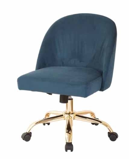Ave Six Mid-Back Task Chair in Azure - Image 0