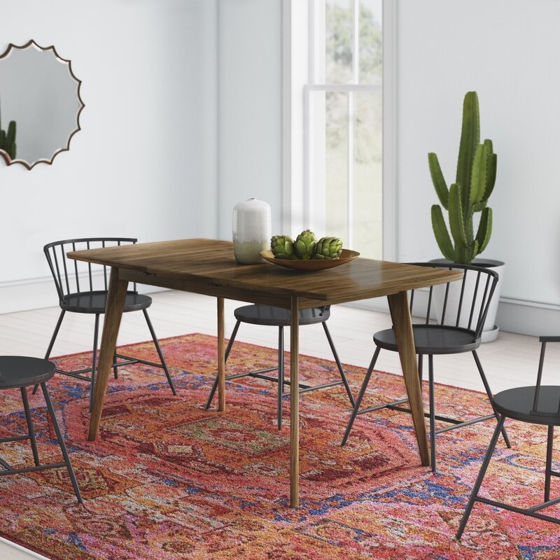 Winona Butterfly Leaf Dining Table (extendable from 47" to 63") - Image 2