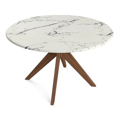Grafton Faux Marble Dining Table - Image 0