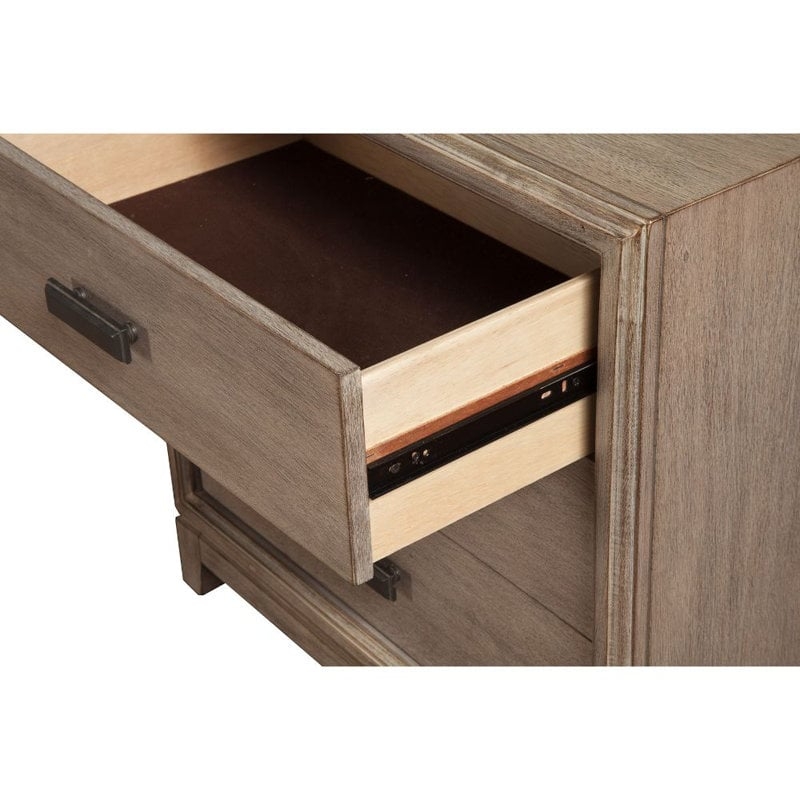 Aarush Solid Wood Nightstand - Image 2
