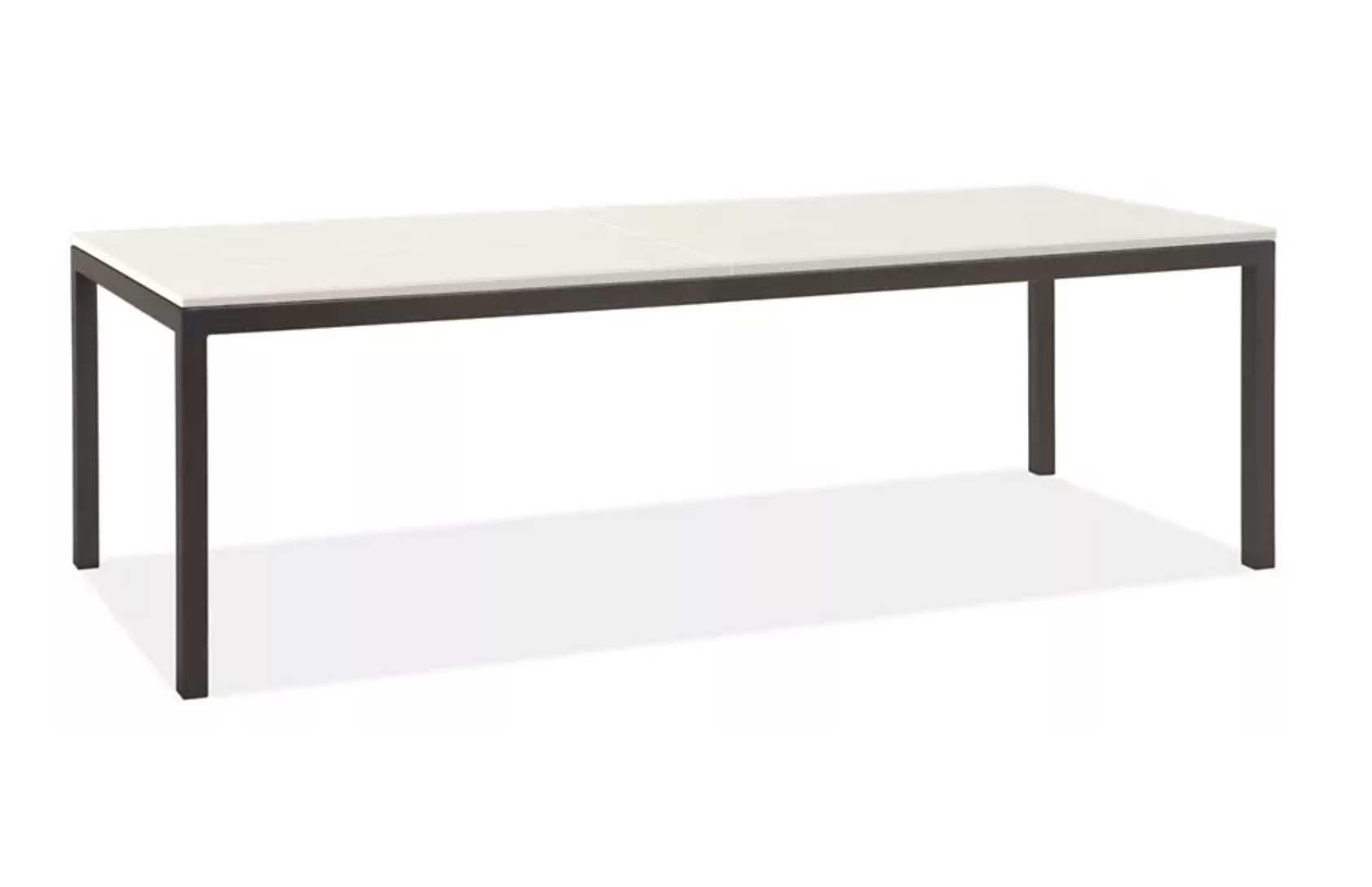 Portica 96w 34d 29h Table, white quartz - Image 0