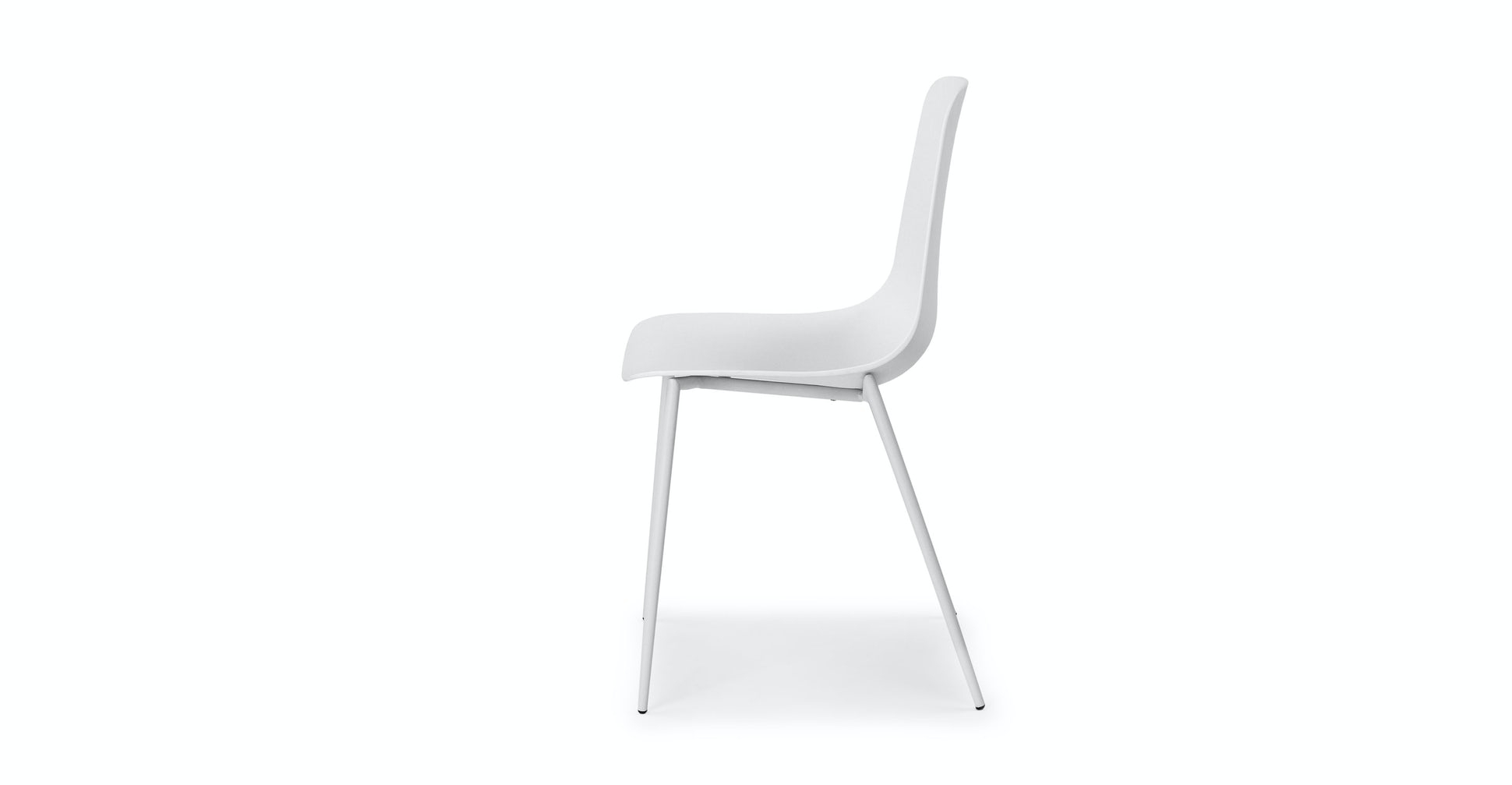 Svelti Pure White Dining Chair - Image 2