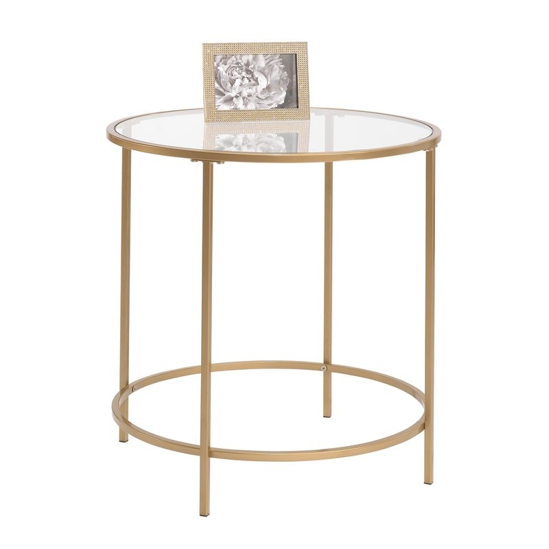 Deford End Table / Gold - Image 0