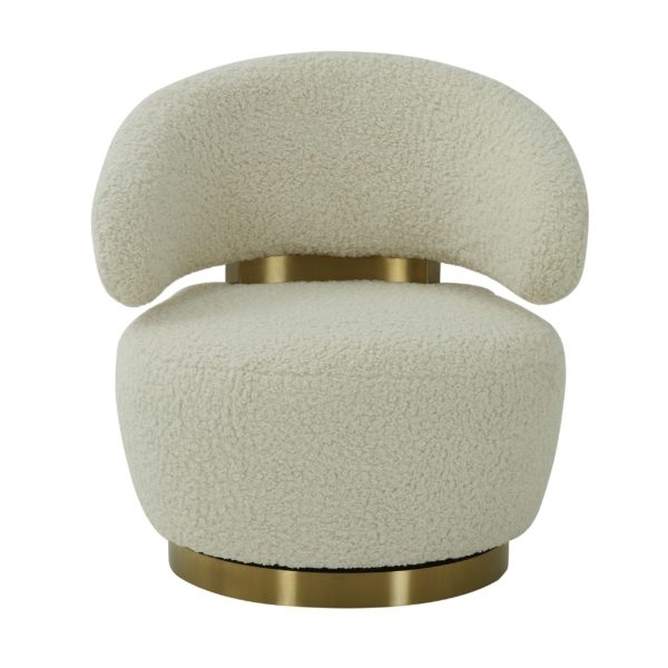 Addison Faux Shearling Chair - Image 0
