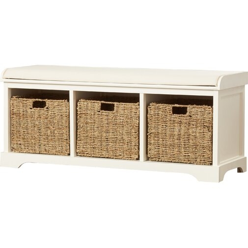 Roselli Upholstered Storage Bench - Image 1