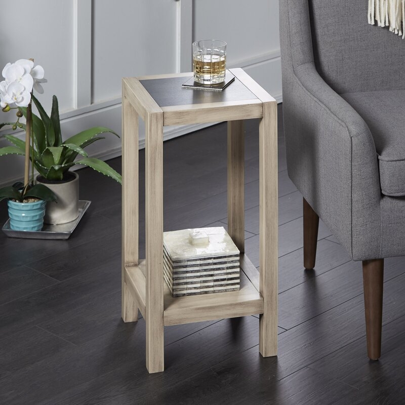 Hummel Wood Square Small End Table - Image 1