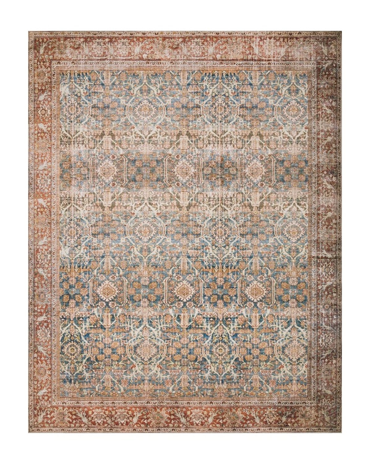 TUNIS PATTERNED RUG, 7'6" x 9'6" - Image 0