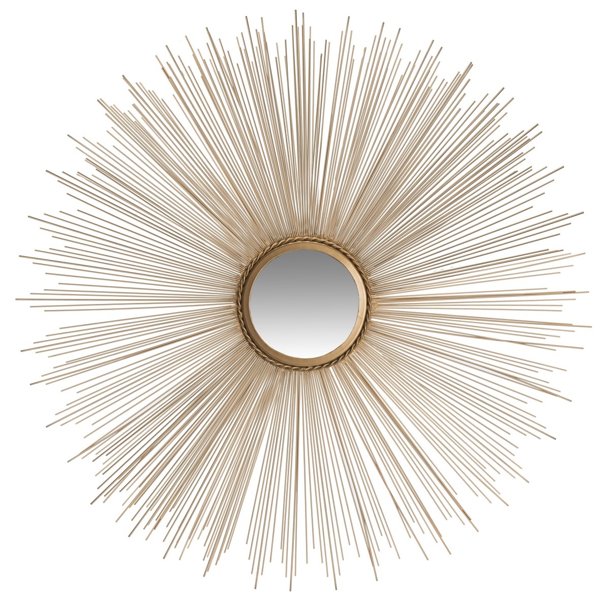 Sun Burst Mirror - Gold - Arlo Home - Image 0