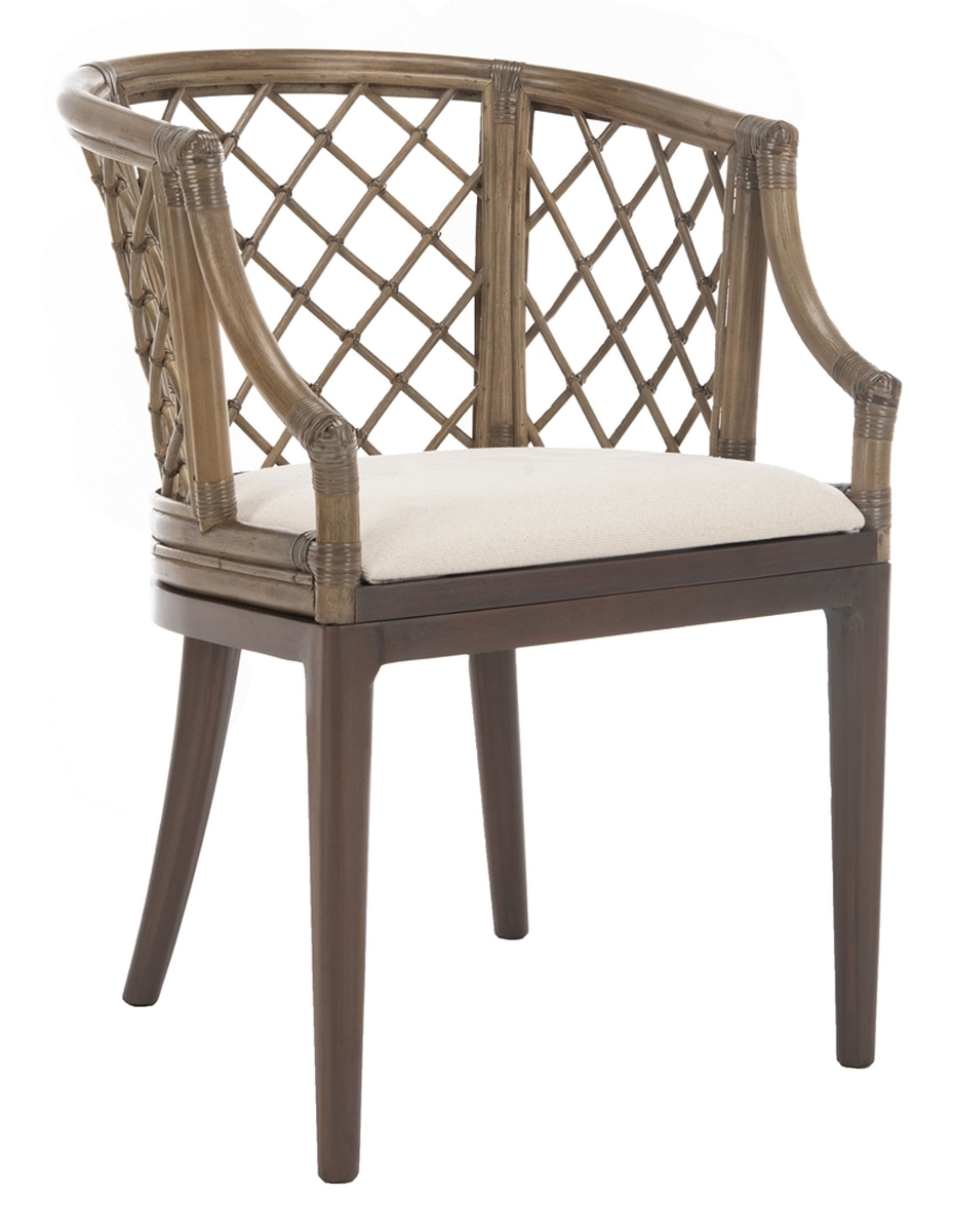 Carlotta Arm Chair - Greige - Arlo Home - Image 0