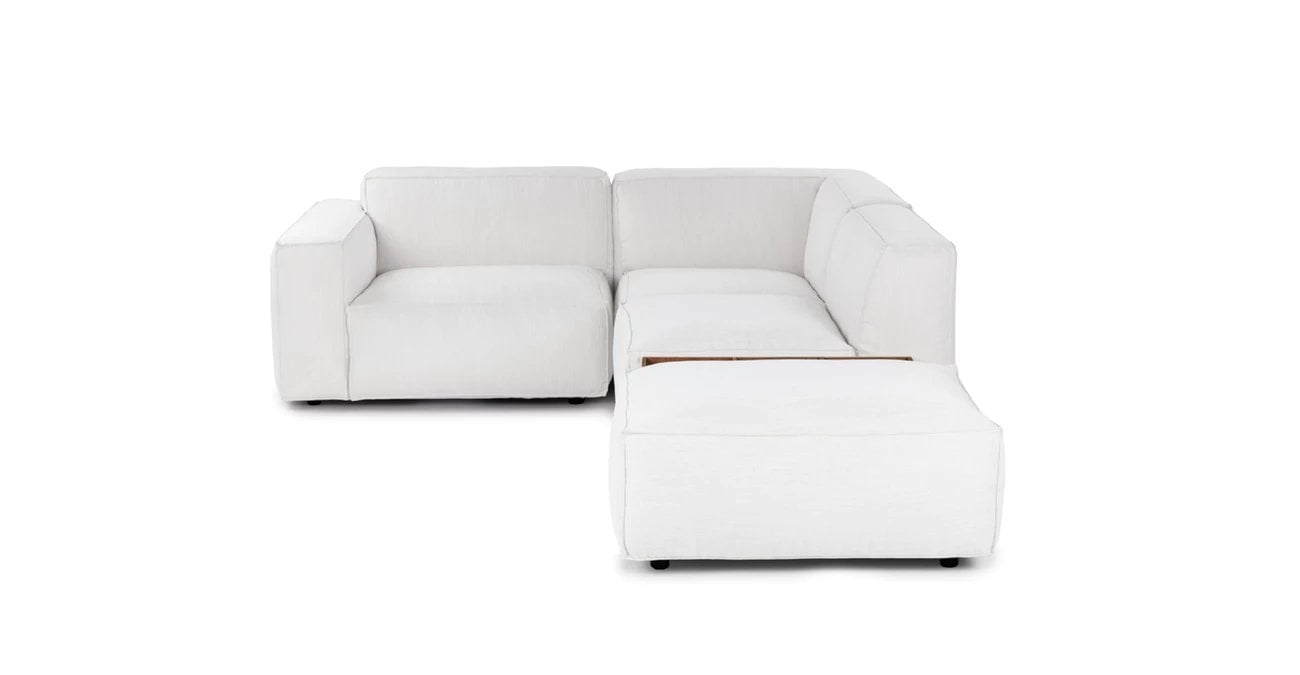 Solae Chill White Sectional - Image 2