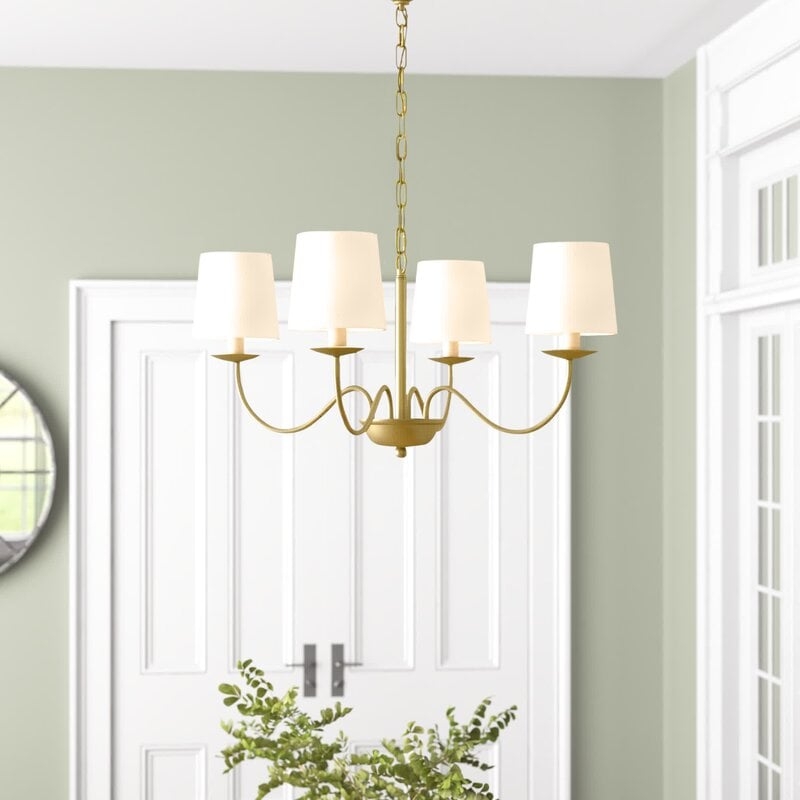 Behrendt 4 - Light Shaded Classic / Traditional Chandelier - Image 0