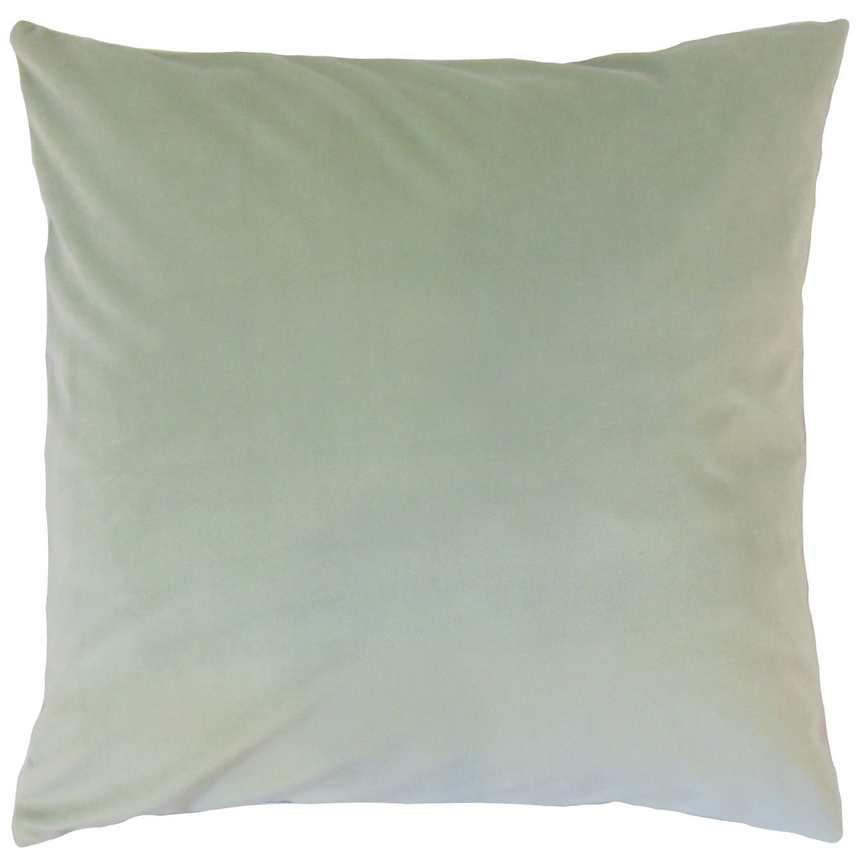 Classic Velvet Pillow, Spa, 20" x 20" - Image 0