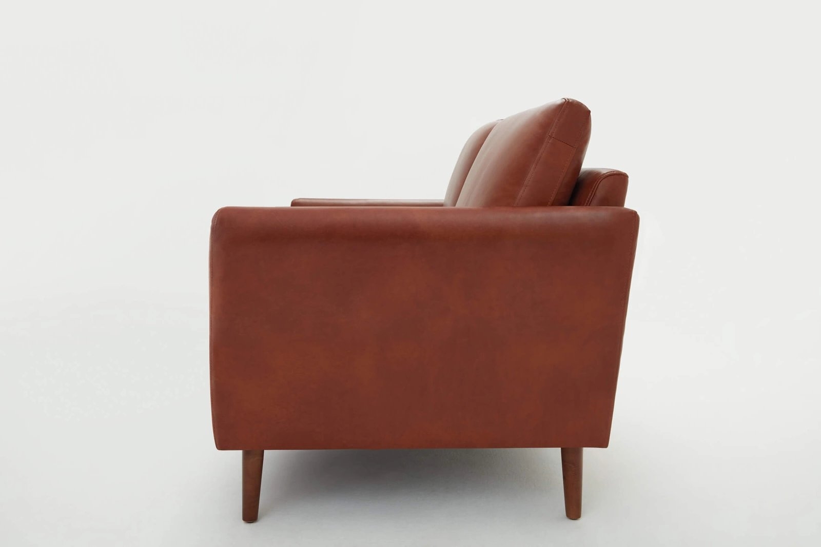 Nomad Leather Sofa - Chestnut - Image 3