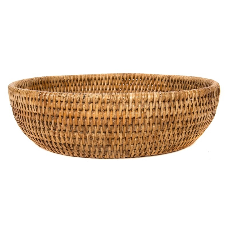 Rayden Decorative Bowl, Honey Brown - Image 0