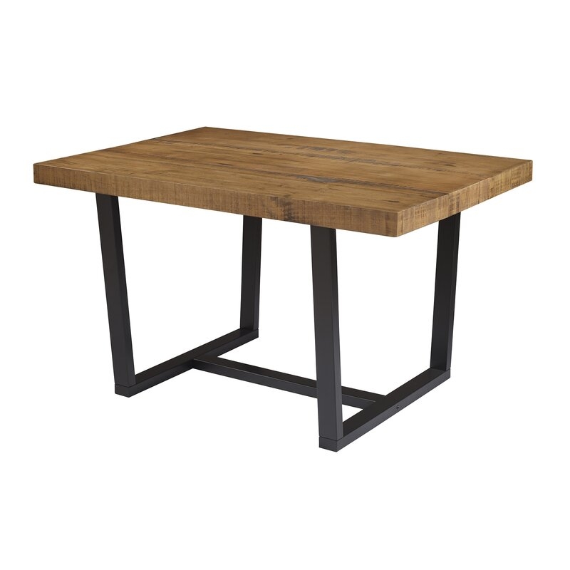 Minerva Pine Solid Wood Dining Table - Image 1