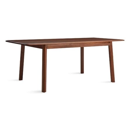 Blu Dot Keeps 100" Dining Table Color: Walnut, Size: 30" H x 77" W x 38" D - Image 0