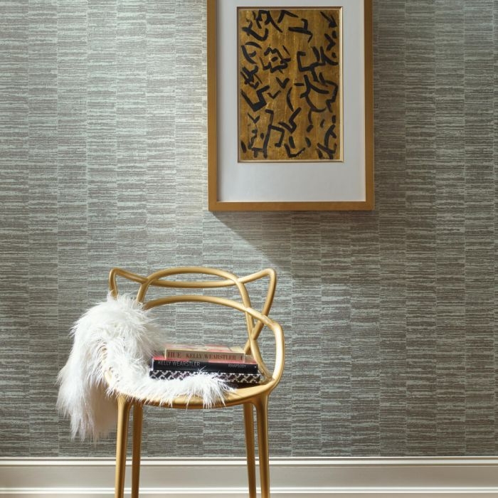 Bioko Texture Wallpaper -- Gray & White - Image 1