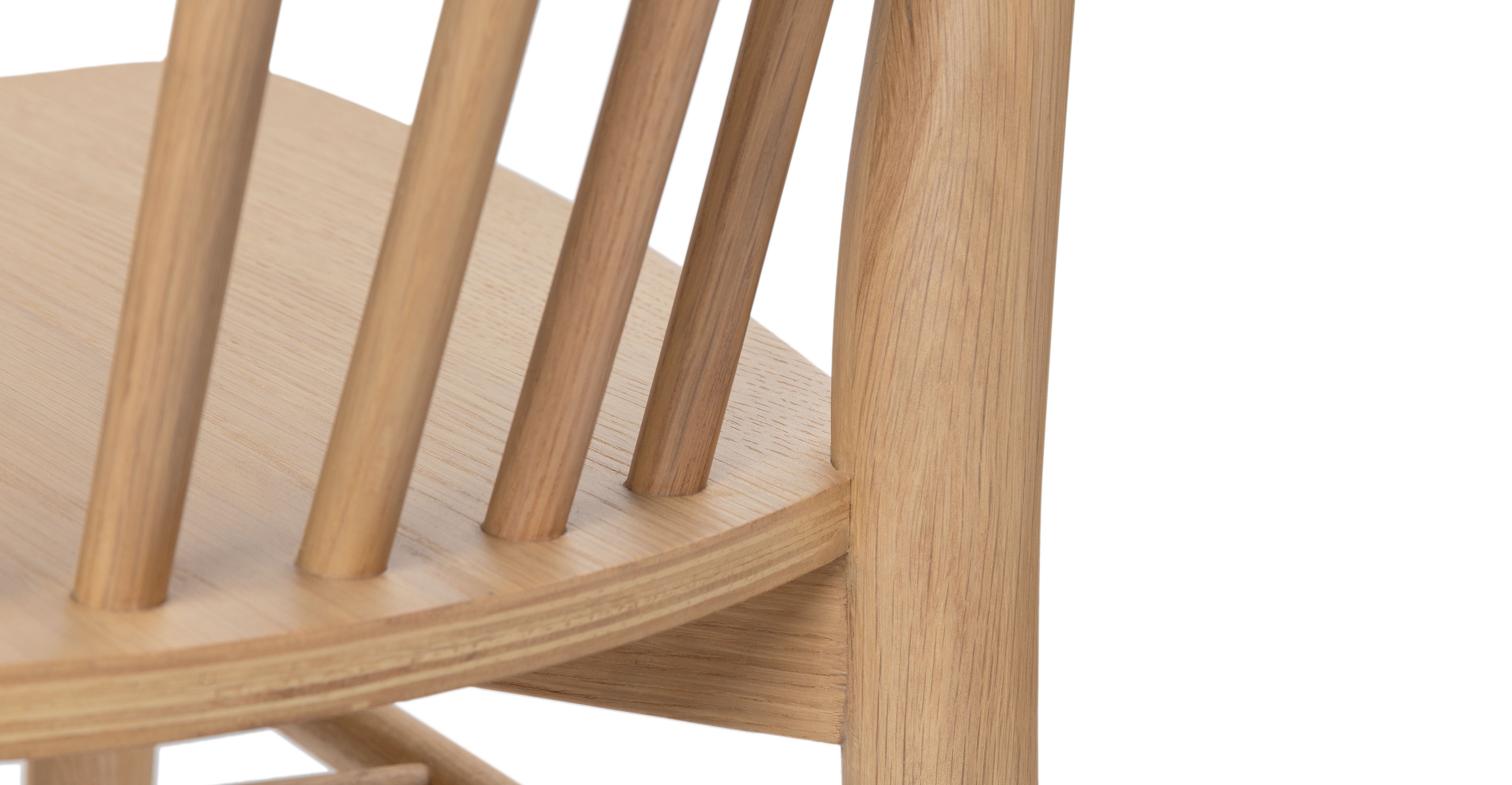 Rus Light Oak Dining Chair - Image 4