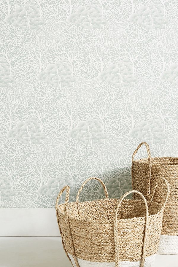 Miyuki Wallpaper By York Wallcoverings in Moss - Image 1