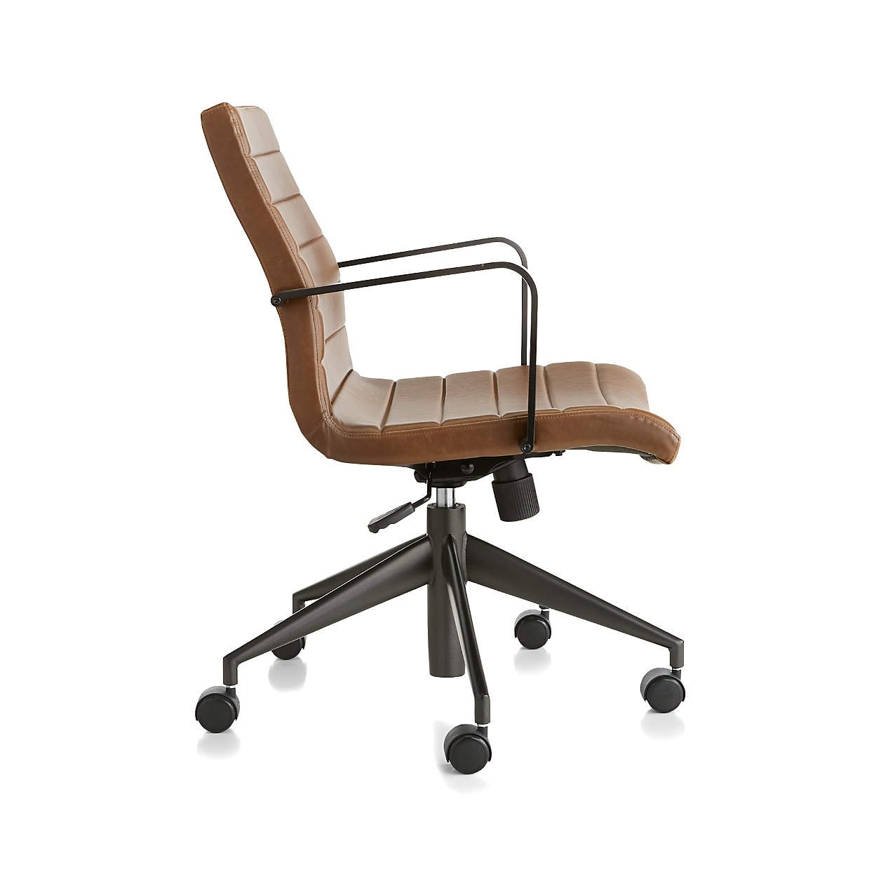 Graham Brown Leather Desk Chair - Image 3