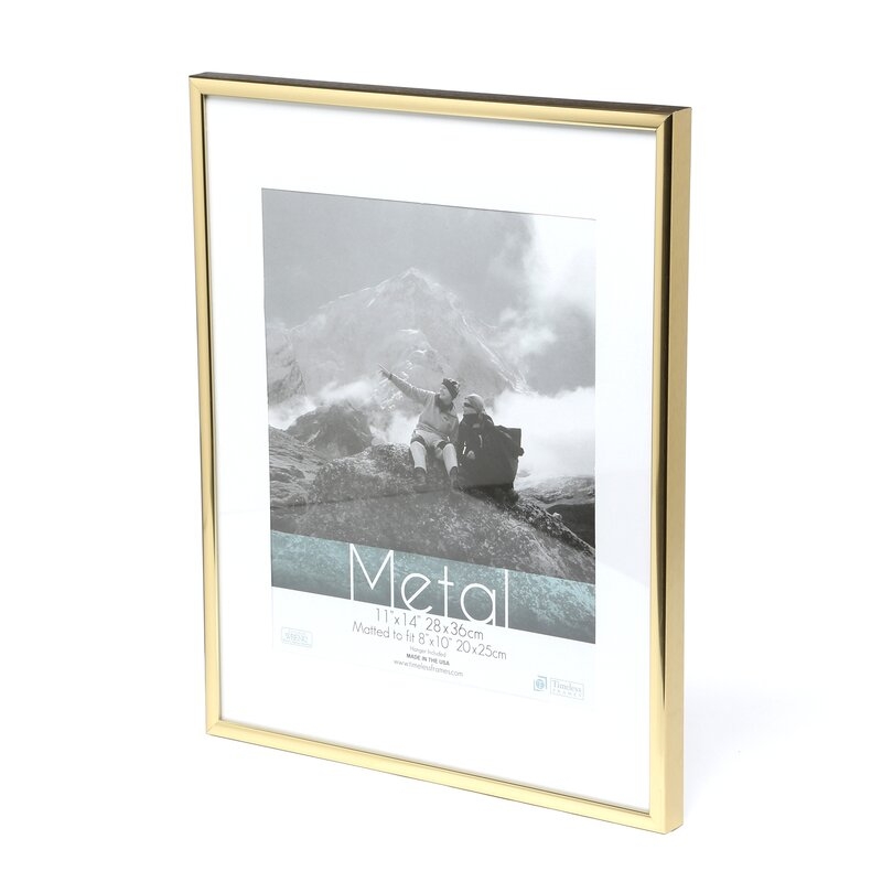 Picture Frame, Gold, 11 x 14" - Image 0