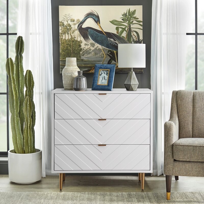 Anding 3 Drawer Accent Chest - Image 1