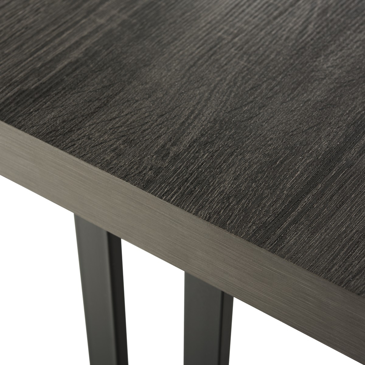 Amalya Modern Mid Century Wood Coffee Table - Dark Grey/Black - Safavieh - Image 4