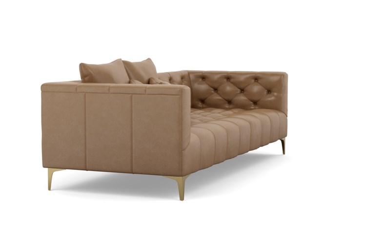 MS. CHESTERFIELD LEATHER Leather Sofa - 102" "Palomino" - Image 1
