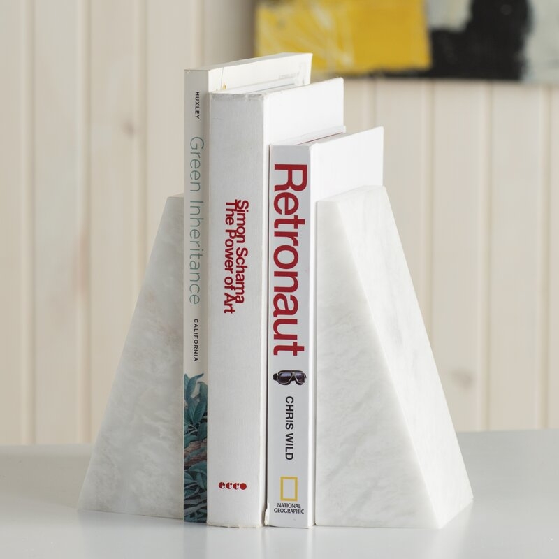 Wedge Non-skid Bookends - Image 0
