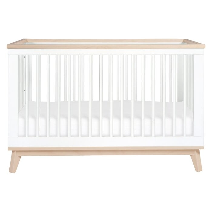 Scoot 3-in-1 Convertible Crib - natural finish - Image 0