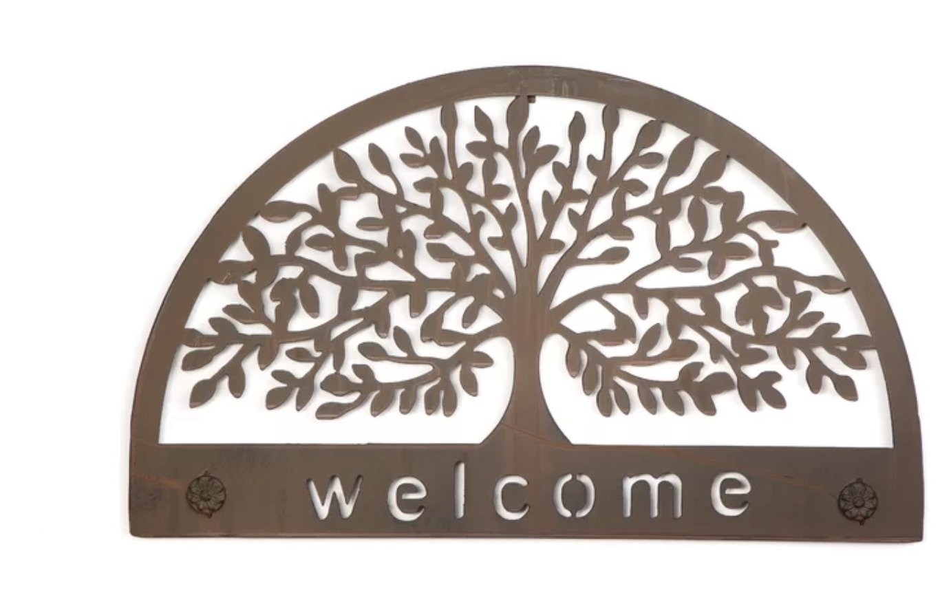 Lon Tree Welcome Sign Wall Décor - Image 0