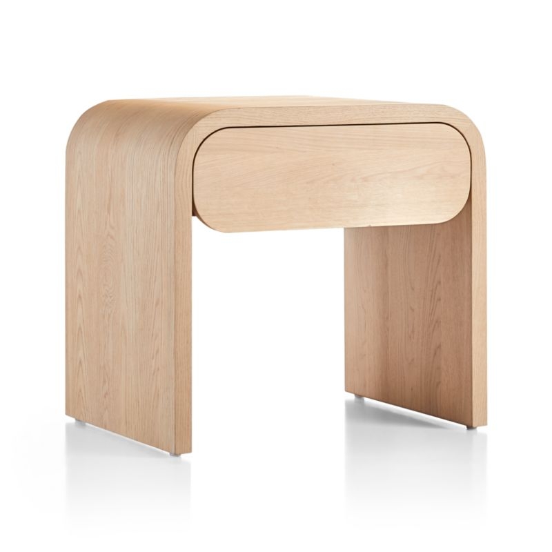 Cortez Natural Floating Nightstand - Image 4
