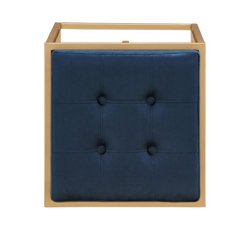 Simmerman Upholstered Counter Stool with Metal Frame (Set of 2) - Image 3