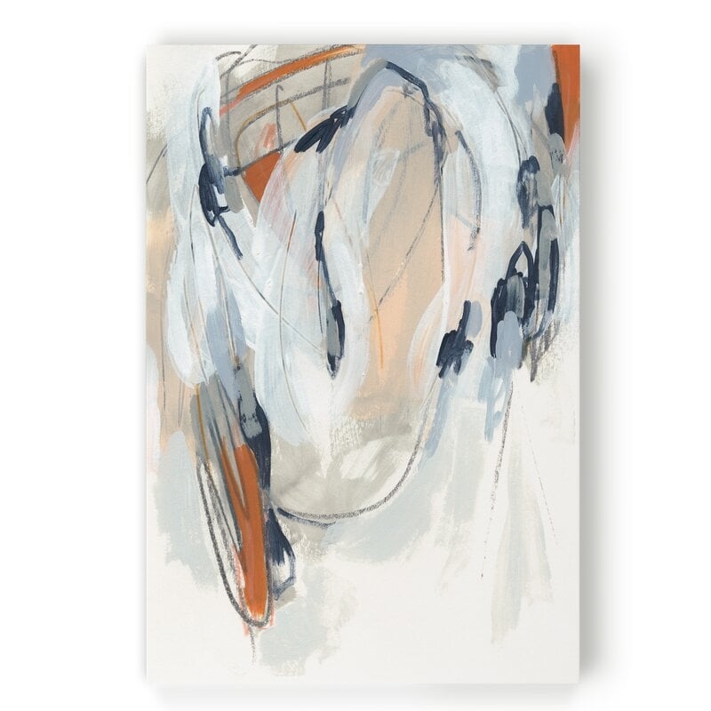 'Obfuscation II' - Painting Print on Canvas, Wrapped Canvas, 40" H x 30" W x 1.5" D - Image 0